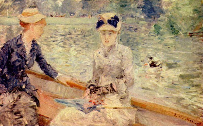 Berthe Morisot Summer Day National Gallery Norge oil painting art